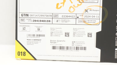 Boston Scientific 3941940159 Ranger Coated PTA Balloon Cath.4.0 x 150 x 90 (x)